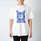 中野いちろうのブルーキャット Regular Fit T-Shirt