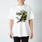 ウロコインコてんびん家のストレッチウロコ Regular Fit T-Shirt