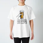 Stylo Tee ShopのNo Beer No Life 乾杯 スタンダードTシャツ