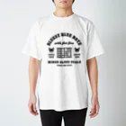 QROOVYのギタースケール　MINOR BLUES SCALE（黒線） Regular Fit T-Shirt