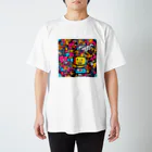 愛ラブすだち358のスリット君 Regular Fit T-Shirt