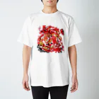 rinka-artshopの赤龍　りんりん Regular Fit T-Shirt