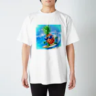 koro-sukeのコロコロサーフィン 티셔츠