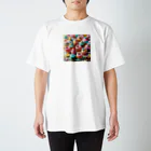 sweeshiiの甘くて美味しそうな洋菓子 Regular Fit T-Shirt