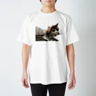 さばとらのなで Regular Fit T-Shirt