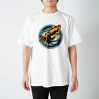 すえch公式ショップのアオリイカ釣りKojiオリジナル Regular Fit T-Shirt