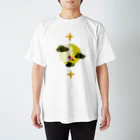 Happyworkのフクロウと月 Regular Fit T-Shirt