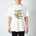 chicodeza by suzuriのヤマメの魚群 Regular Fit T-Shirt