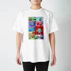 チャンドラのくらげと女の子 Regular Fit T-Shirt