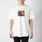 パグとミニブタの母のめでたいね！ Regular Fit T-Shirt