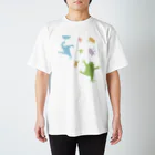 araimariyaのカエルパーティー スタンダードTシャツ