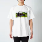 鉄道サークルNGO　レールの響きオリジナルズのSL峠鉄道 スタンダードTシャツ