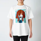 kanna-kotokoのビーグル犬とお散歩 スタンダードTシャツ