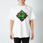 そのへんの黒猫のチョコミントモンスター出没注意 Regular Fit T-Shirt