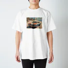 kenchikukun88のアメ車のデザイン Regular Fit T-Shirt