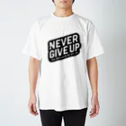 NORI＠fujiyamaのNever Give Up Regular Fit T-Shirt