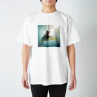 レプタイルズ好き＼(^o^)／の葉っぱの上のカエル Regular Fit T-Shirt