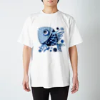 echicaのSwirl Swim Bone Regular Fit T-Shirt