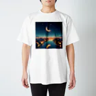 Rパンダ屋の「夜景グッズ」 Regular Fit T-Shirt