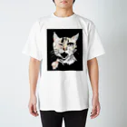 ねうねうにゃんたのねうねう_001（前面） Regular Fit T-Shirt