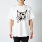 ねうねうにゃんたのねうねう_001（透過） Regular Fit T-Shirt