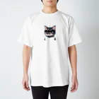 Artify ThreadsのCute Geek Kitty　キュート　ギーク　キティ Regular Fit T-Shirt