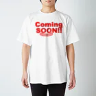 taiyaki styleのComing Soon RED Regular Fit T-Shirt