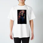 Minami-KumaのParasited Policeman 2 Regular Fit T-Shirt