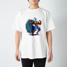 Sukombuの筋肉質すぎるクジャクは芸術である Regular Fit T-Shirt