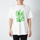 purr-gorogoroのPurr　トリちゃん　グリーン Regular Fit T-Shirt