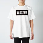 鹿児島弁Tシャツ「オモシテガ」のWAZZE スタンダードTシャツ