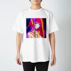 きゅぴきゅぴガールのきゅぴきゅぴ★高貴な宇宙系美女ガール Regular Fit T-Shirt