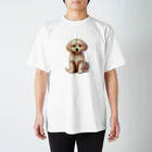 jjsann3のお耳の大きいワンちゃん Regular Fit T-Shirt