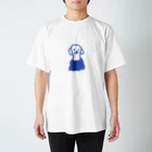 ほかほかアイスティーのシンプルわんわん スタンダードTシャツ