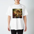 花束娘のFantasy Flower Field - Girl's Smile Regular Fit T-Shirt