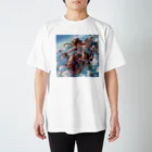 AQUAMETAVERSEのフライングバイク　Tomoe bb 2712 Regular Fit T-Shirt