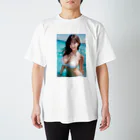 デジタル美女アートのAI美女グラビア４ スタンダードTシャツ