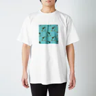 tmtmshopの走るペンギン Regular Fit T-Shirt