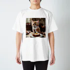 lamptachikawaのみたらし君 Regular Fit T-Shirt