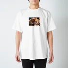 ねむねこのお店のふさふさねこ Regular Fit T-Shirt