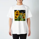 Studio Sachiチャンネルのひまわり Regular Fit T-Shirt