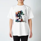 PALA's SHOP　cool、シュール、古風、和風、のGUITAR GIRLS　5 Regular Fit T-Shirt