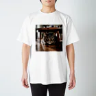 zigerparkの隠れる猫 Regular Fit T-Shirt