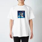 frogsystemの電脳猫 Regular Fit T-Shirt