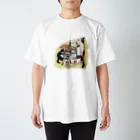 イラストレータ　佐野早津紀グッズの佐野早津紀　猫　XYZ Regular Fit T-Shirt