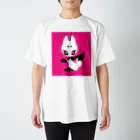 華点本舗のシロコ｜神社×忍者×狐🦊 Regular Fit T-Shirt