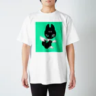 華点本舗のクロコ｜神社×忍者×狐🦊 Regular Fit T-Shirt