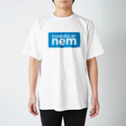 OWLCOIN ショップのNEM ネム Regular Fit T-Shirt