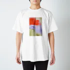 33kmのお花写真のヤグルマギク Regular Fit T-Shirt