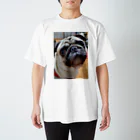 PaguparkのPugのぱぐお スタンダードTシャツ